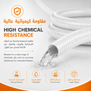بريش حلزوني PVC شفاف | Transparent PVC Spiral Hose