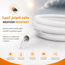 بريش حلزوني PVC شفاف | Transparent PVC Spiral Hose
