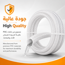 بريش حلزوني PVC شفاف | Transparent PVC Spiral Hose